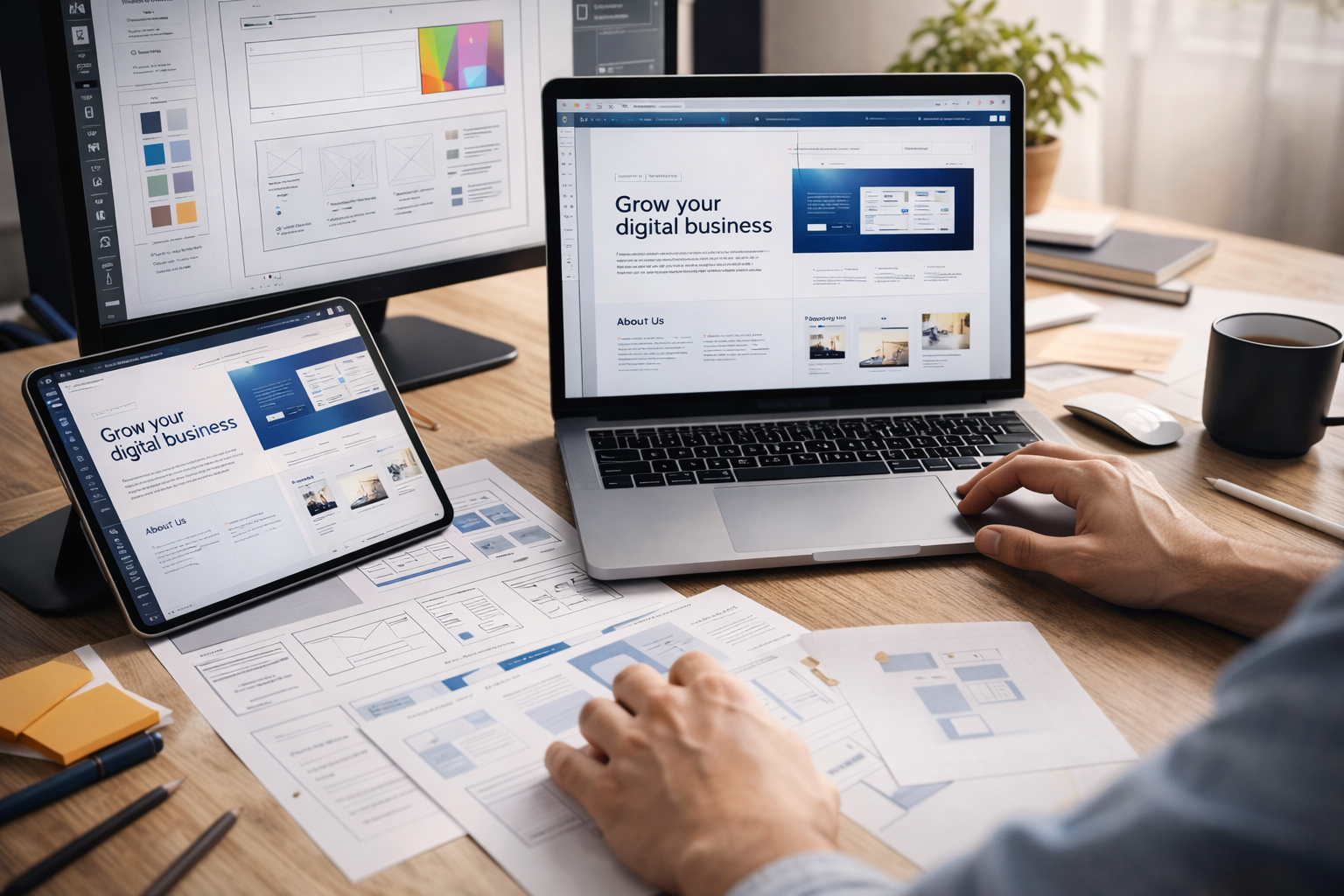 Proyecto de Página Web — Empresa comercial